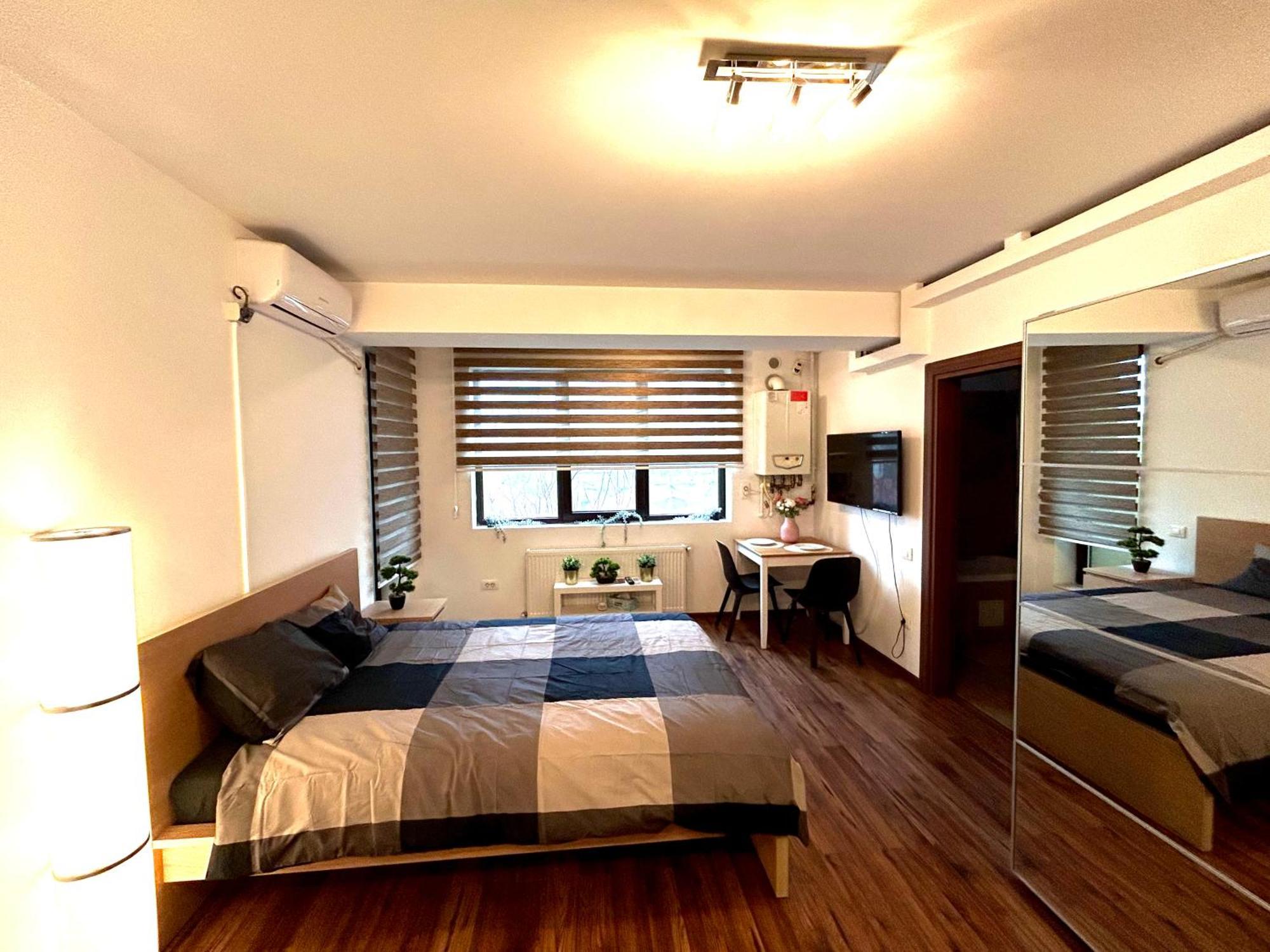 Cozy Apartment With Self Check-In Near Promenada Mall And Verdi Park Bukurešť Exteriér fotografie